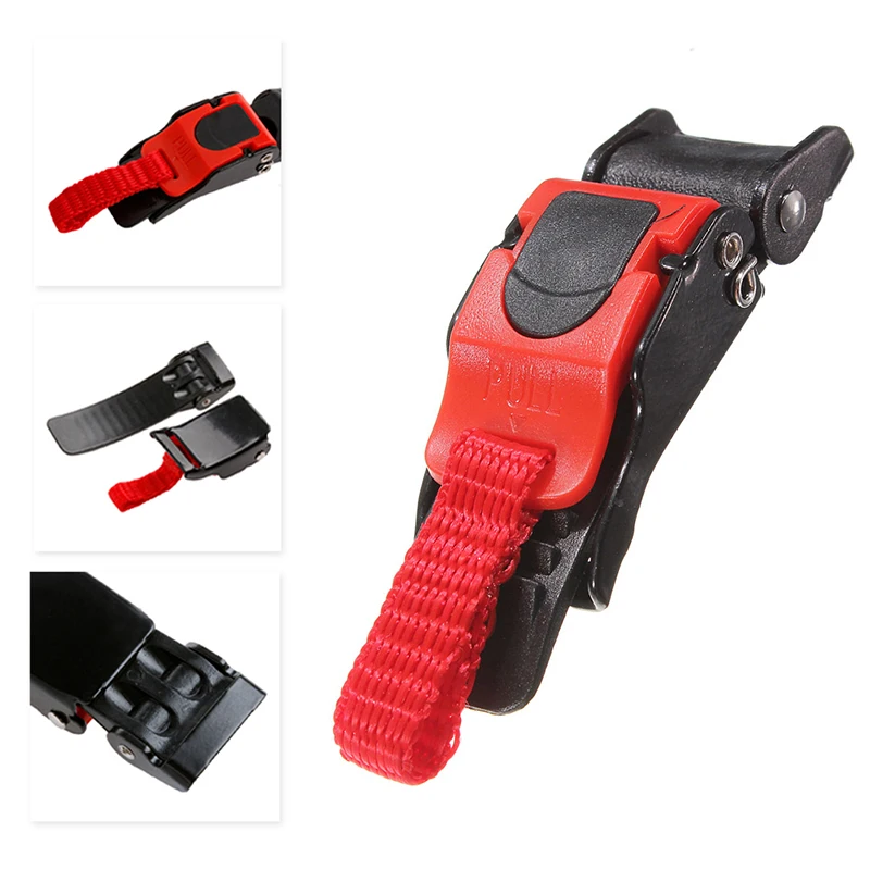 

Motor Bike Helmet Chin Strap Speed Sewing Clip 9 Gear Quick Release Buckle Hot
