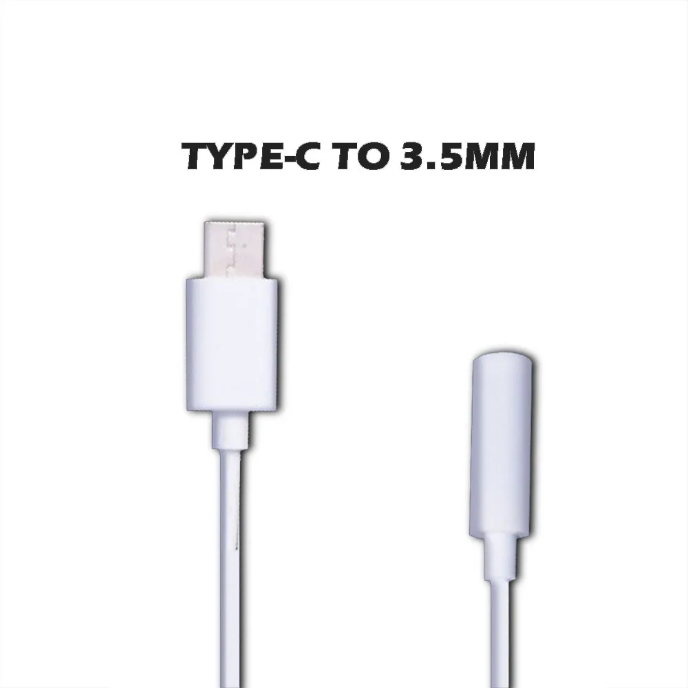 USBC to Headphone 3.5mm jack Audio Cable AUX Headphones Type C Audio