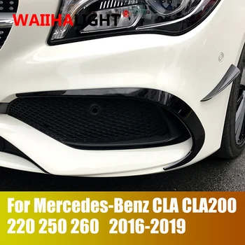 

Car Front Bumper Splitter Canard Air Knife Surround Trim for Mercedes-Benz CLA CLA200 220 250 260 2016 2017 2018 2019