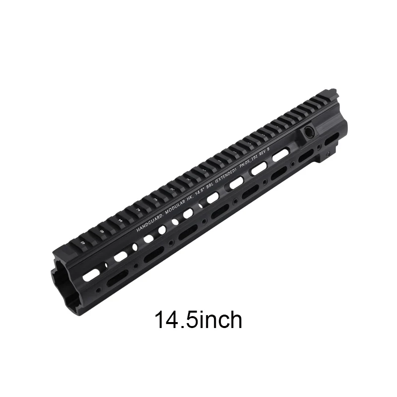 14.5 inch Black SMR 416 тактический страйкбол гель бластер M4 Handguard 10,5 дюймов Пикатинни Монтажная винтовка Охотничьи аксессуары - Цвет: 14.5 inch Black