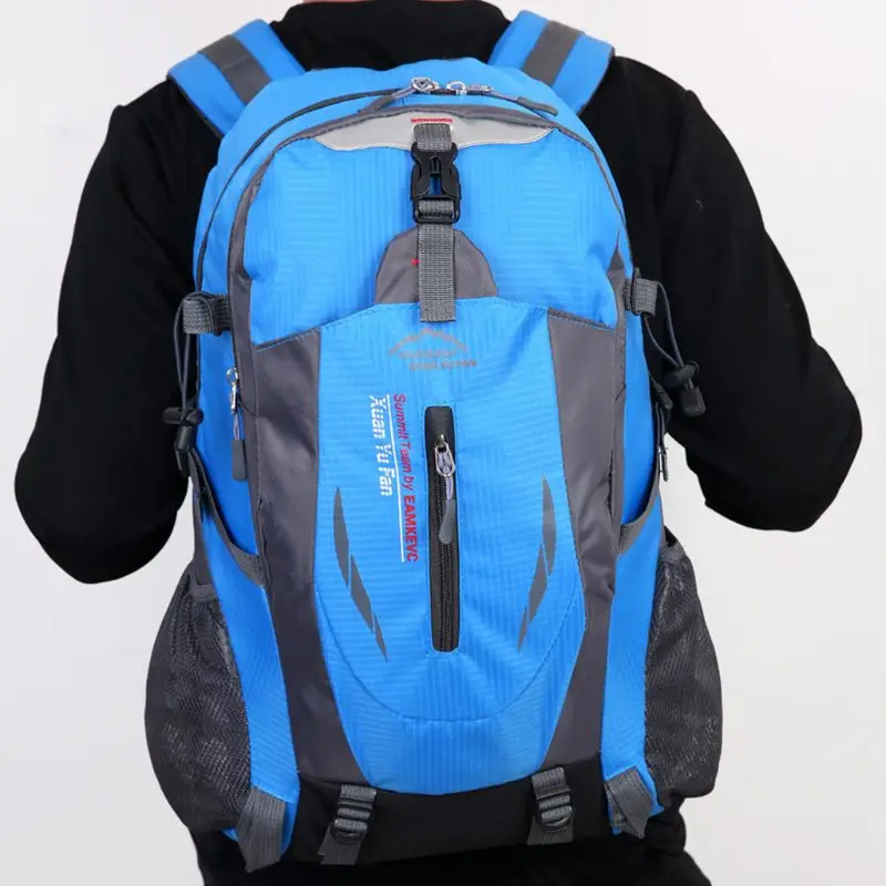 

New Hot Outdoor Mountaineering Bag Men Women Riding Backpack Sports Leisure Travel Large Capacity No Waist Protected Backpacks