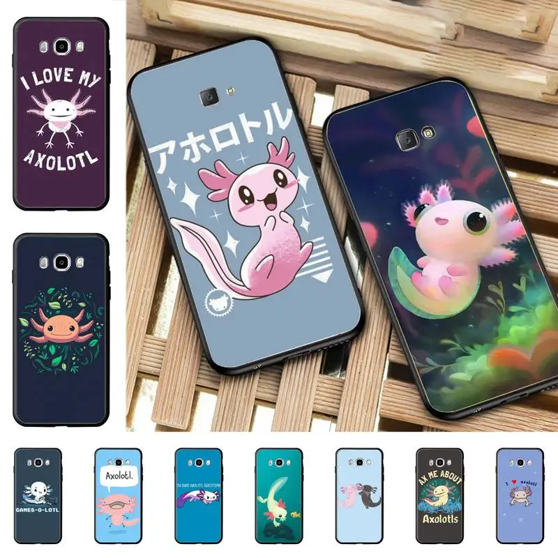 YNDFCNB Cute Animal Axolotl Phone Case for Samsung J 2 3 4 5 6 7 8 prime plus 2018 2017 2016 core | Мобильные телефоны и