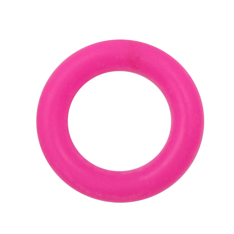 20 шт./лот разноцветный силиконовый каучук o-образный кольцо круглого сечения из силикона/VMQ Толщина 1 мм OD4/5/6/7/8/9/10/11/12/13 мм-хомут с круглым воротником для мальчиков и девочек резиновая прокладка кольцо - Цвет: pink