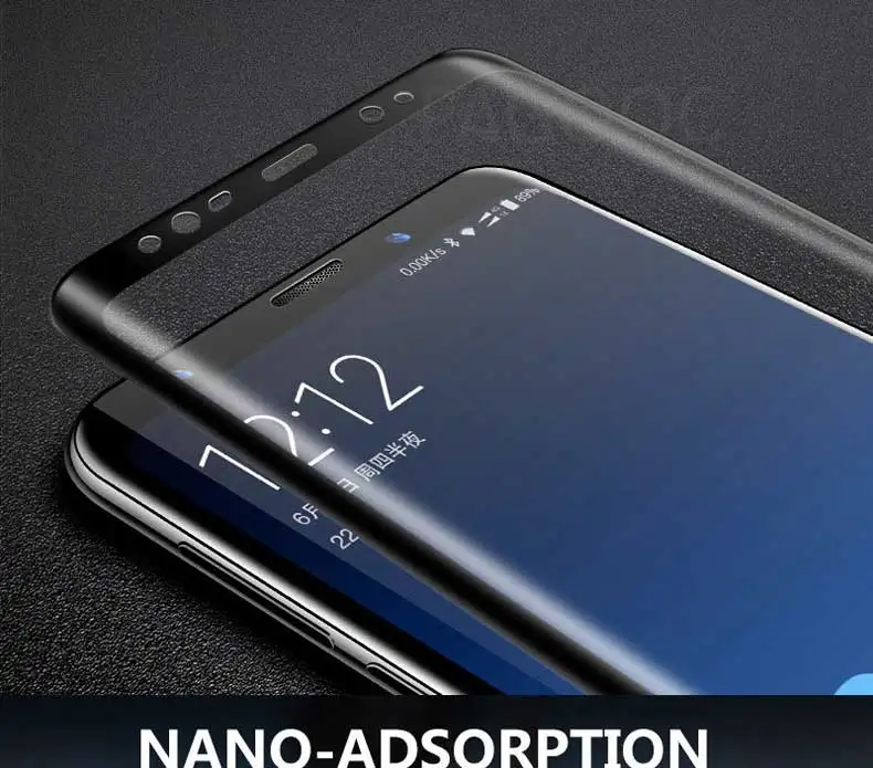 100D изогнутое закаленное стекло для samsung Galaxy S8 S9 Plus Note 8 9 S7 Edge S7 S8 S9 Защитная пленка для экрана