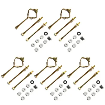 

2020 New 3 Tier Irregular Square Cake Fruit Food Disc Big Plate Stand Resin Casting Mold