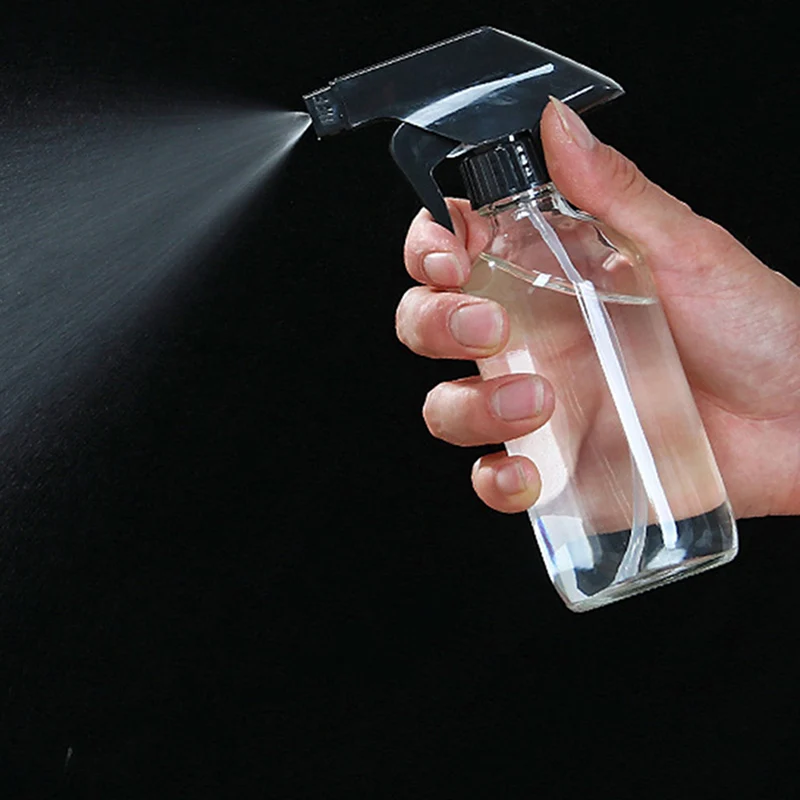 

300ml/500ml Spray Bottles Sub-bottling Plastic Multicolor Refillable Bottle Empty Container Flip-top Dispensing Makeup Tool New~