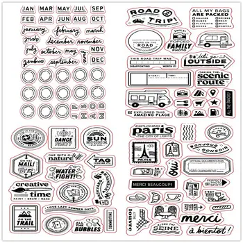 

english Clear Stamp Or stamp for DIY Scrapbooking/Card Making/Kids Fun Decoration Supplies A2236