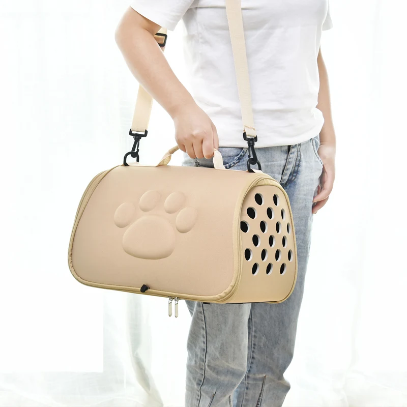 EVA Dogs Cat Folding Pet Carrier Cage Collapsible Portable Puppy Crate Handbag Carrying Bags Pets Supplies Transport Chien EVA Dogs Cat Folding Pet Carrier Cage Collapsible Portable Puppy Crate Handbag Carrying Bags Pets Supplies Transport Chien