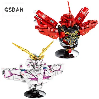 

Technic mech robot Building Block Star Soldier bricks Creator technic Head sculpture SY7510 7511 Figure Soldier Toy For Children