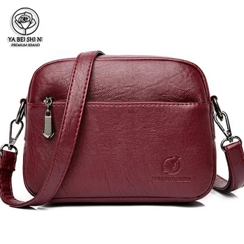 

High quality women bags Microfiber synthetic leather handbags Black crossbody bags for women bag over shoulder bags sac a main