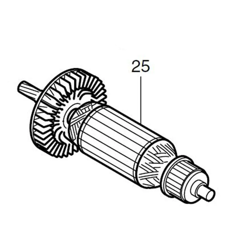 AC220-240V MAKITA 619146-7 якорь ротора для MT813 M804 | Инструменты