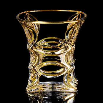 

Set of 2 high quality crystal party whiskey wine glass home party beer drinking glass cups 200831-31