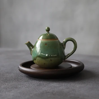 

LUWU ebony tea trays wood teapot holders accessories