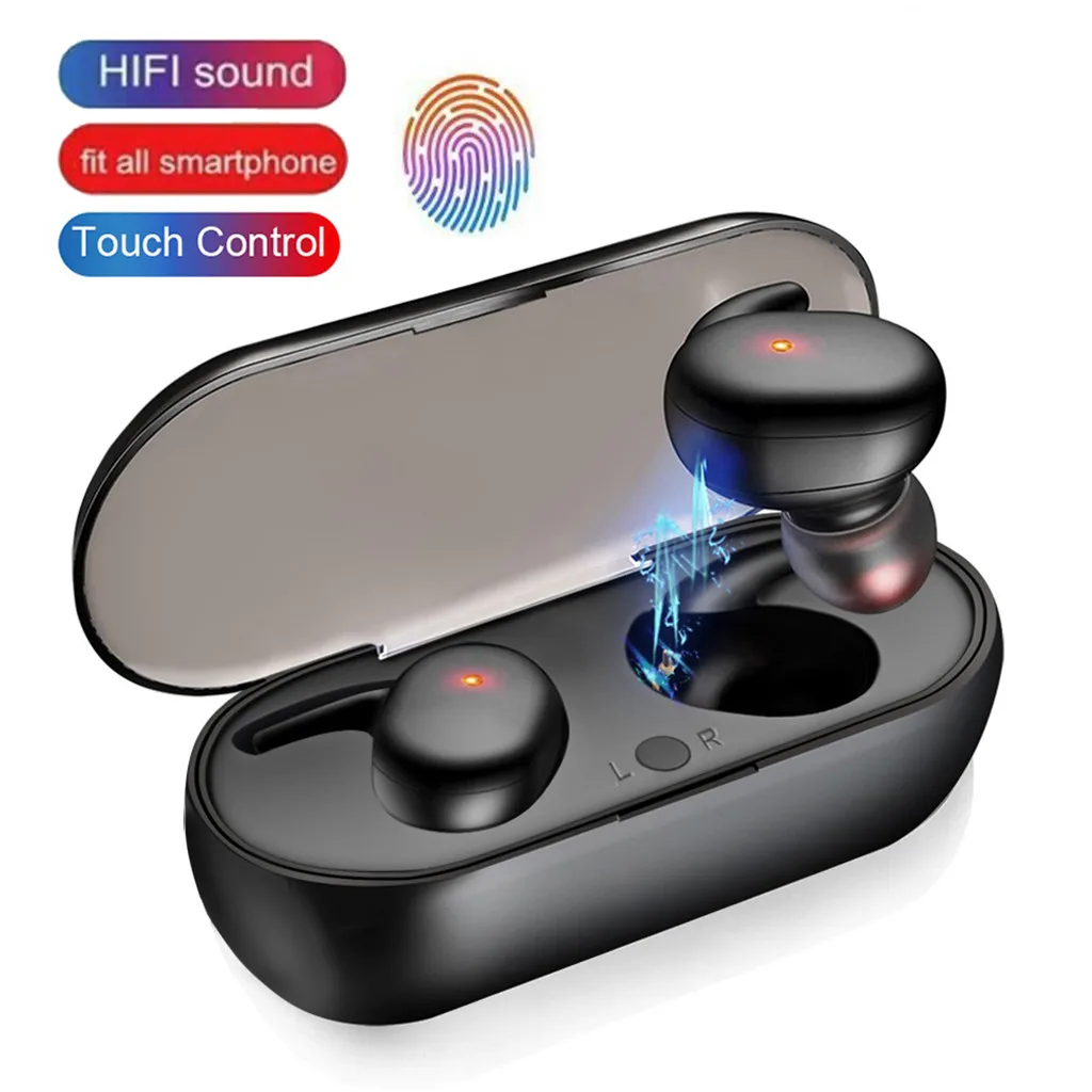 CARPRIE Bluetooth 5.0 TWS True Wireless Touch Mini Earbuds Headset IPX5 Waterproof With Charge Box For Xiaomi Iphone | Электроника