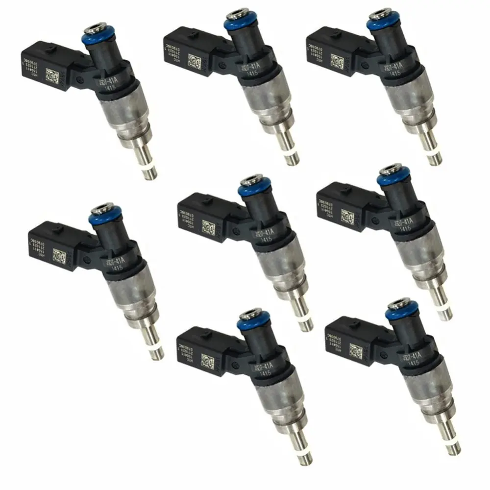 8 PCS Fuel Injectors Nozzle 079906036C 06E906036E For Audi A4 A6 A8 Q7