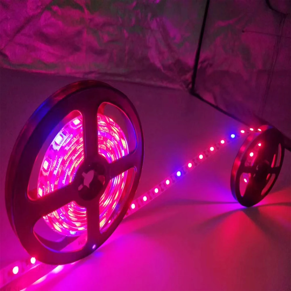 de plantas, fita para crescimento de plantas em casa, 5050, 60leds m, usb