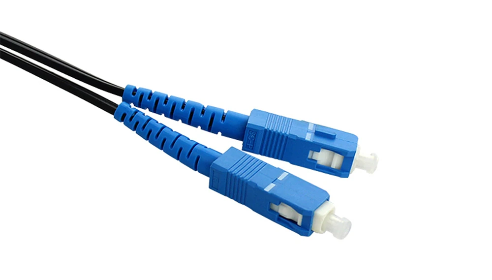 10m20m30m40m50m60m75m80m Outdoor SC simplex FTTH прямой патч кабель Одномодовый ftth корд оптоволоконный