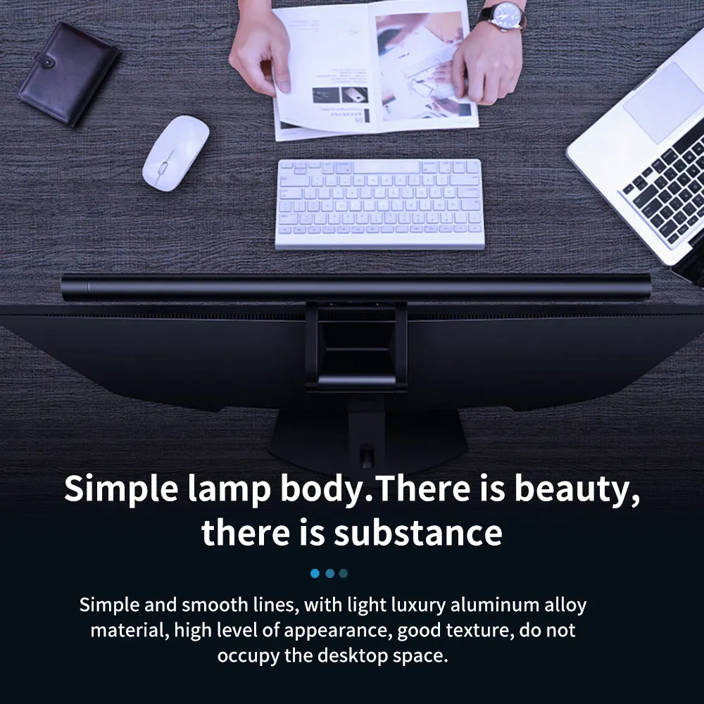 Компьютерные мониторы светильник для чтения с питанием от USB регулируемый