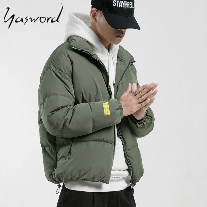 Yasword, Мужская парка, плотное пальто, зимние куртки, теплые зимние повседневные пальто, ветронепроницаемые, с капюшоном, с мехом, мужская верхняя одежда, с хлопковой подкладкой, пальто