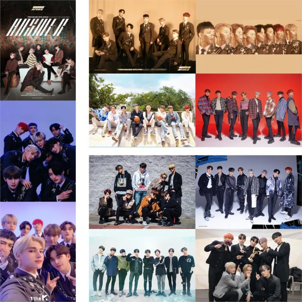 Kpop-Posters-Ateez-TREASURE-EPILOGUE-High-Definition-Wall-Decoration