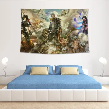 

Custom Borderlands 3 Poster Game Background Cloth Wall Stickers Dormitory Bedroom Decorative Painting Wall Cloth Tapestry