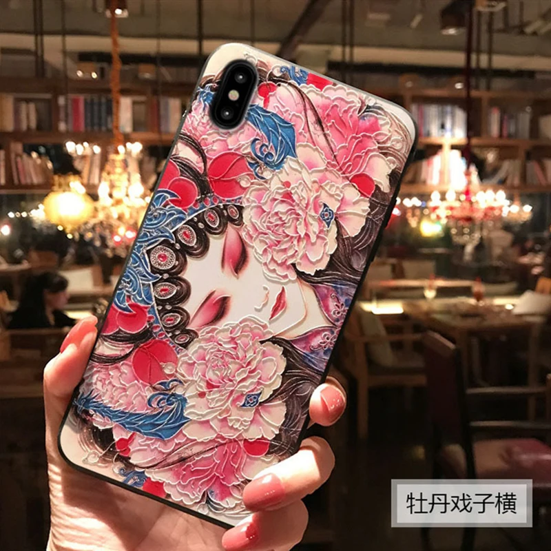 4242 Мягкий силиконовый чехол s для iPhone 11, ударопрочный чехол из ТПУ для iPhone 8, 7, 6, 6s Plus, x, xr, xs, 11 pro, чехол с 3D тиснением - Цвет: 4242