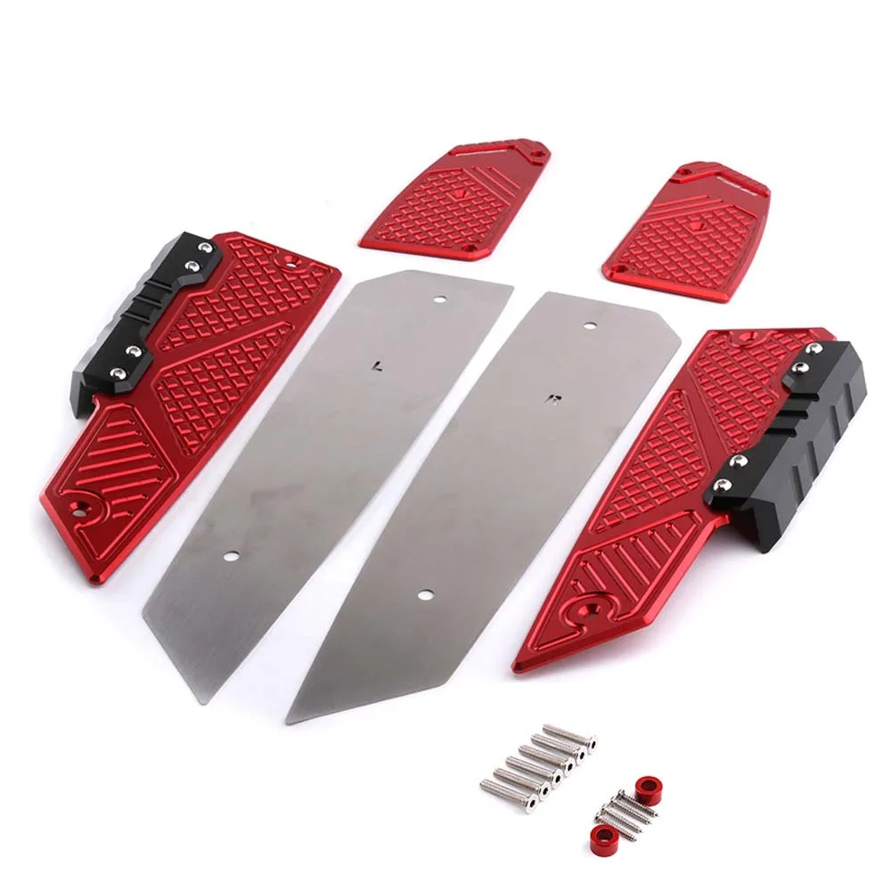 Areyourshop Repose-pied pour voiture Forza 125 250 300 Rouge