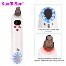 Черный уход за кожей пор вакуумное Удаление прыщей акне вакуумный всасывающий инструмент аппарат для алмазной дермабразии уход за лицом