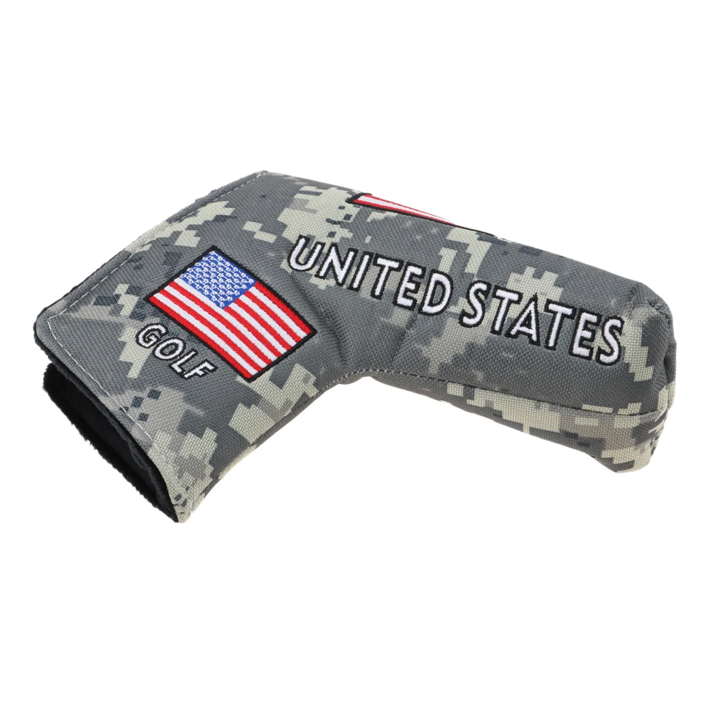 Premium Putter Cover Headcover Blade Golf Club Head Covers Protector Bags