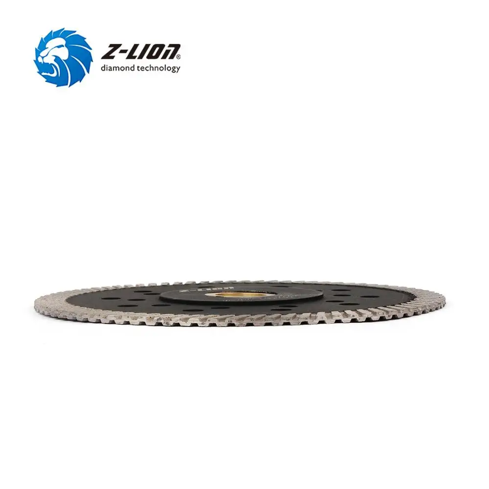 Z-LION 1 шт. " алмазный пильный диск Гранит Бетон песчаник режущий диск влажное использование мульти-отверстия шлифовальные круги для углошлифовальной машины