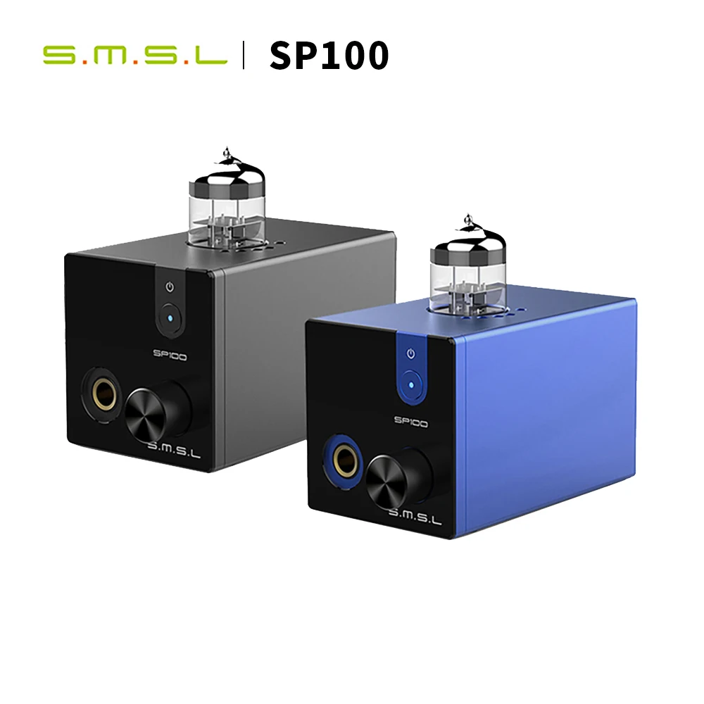 SMSL SP100 трубный усилитель для наушников 6N3 HiFi аудио стерео выходной трансформатор 2