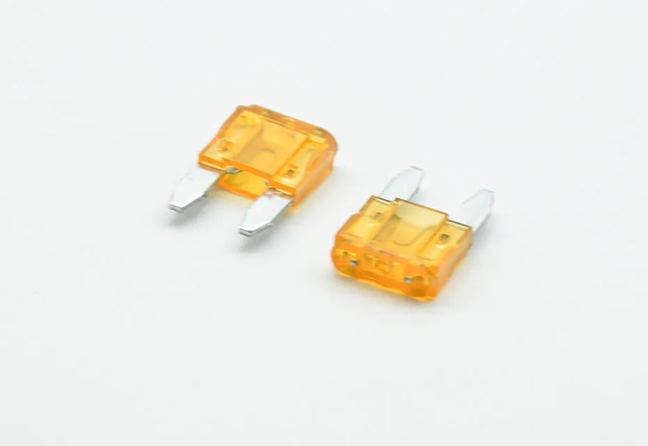 20 шт. мини 5A 7.5A 10A 15A 20A 25 30A AMP лезвие предохранитель цинковый сплав и пластик Материал набор для авто автомобиль грузовик предохранитель