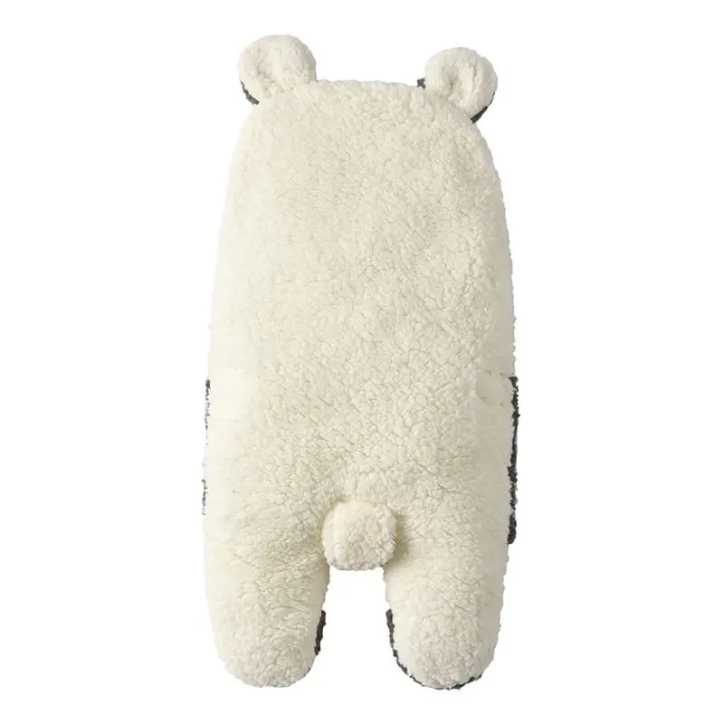

Infant Autumn and Winter Plush Swaddle Baby Cartoon Hug Blanket Sleeping Bag X5XE