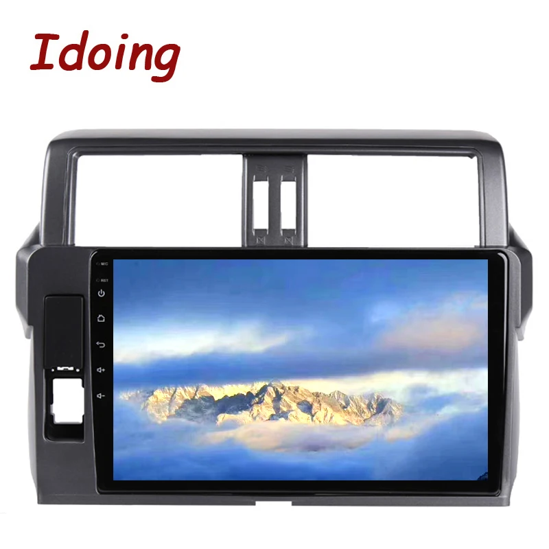 Автомагнитола Idoing 10 2 дюйма din android видеоплеер навигация GPS для Toyota LAND CRUISER PRADO 150 2013