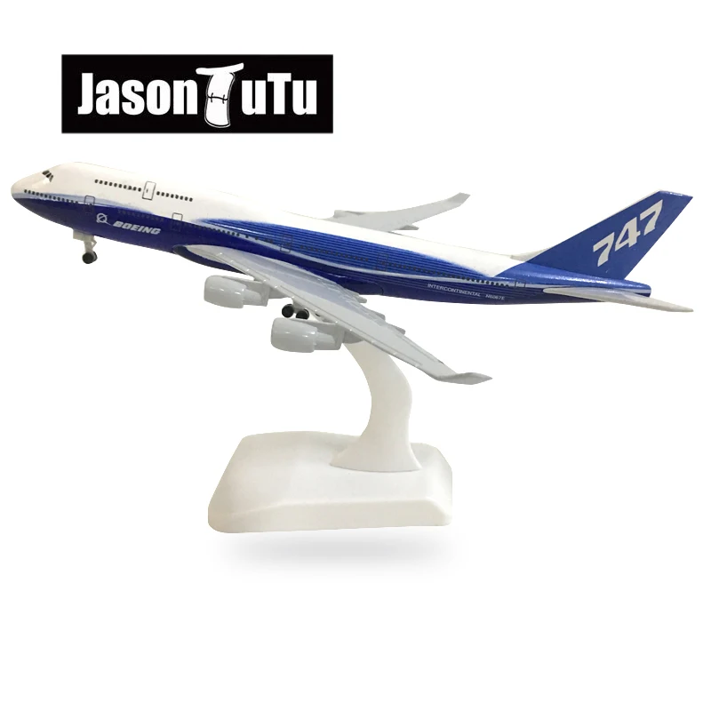 JASON TUTU 20 см оригинальная модель самолета 747 литая металлическая масштаба 1/300