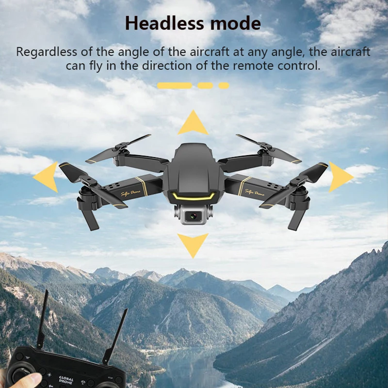 Global drone EXA Dron with camera HD1080P WiFi FPV drone 4K RC helicopter FPV helicopter drone VS d