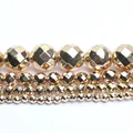 Light Gold Faceted