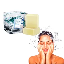 Мыло для ухода за ванной морской солью, стерилизация пятен, удаление акне, предотвращение акне, увлажняющее и питательное Молочное мыло