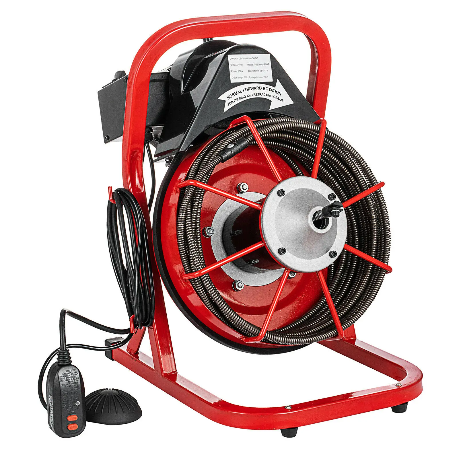 50 ft. Power-Feed Drain Cleaner with GFCI