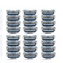 24 шт Мужские бритвенные картриджи подходят с Mache3 для удаления волос лезвия бритвы