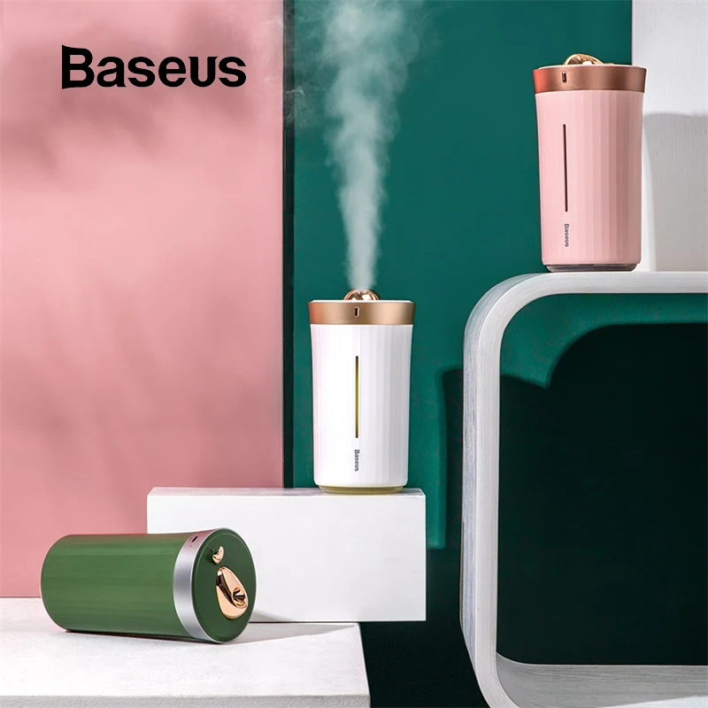 Baseus мини-увлажнитель воздуха Fogger Mist Maker портативный очиститель воздуха увлажняющий для дома автомобильный держатель офисный настольный домашний стол