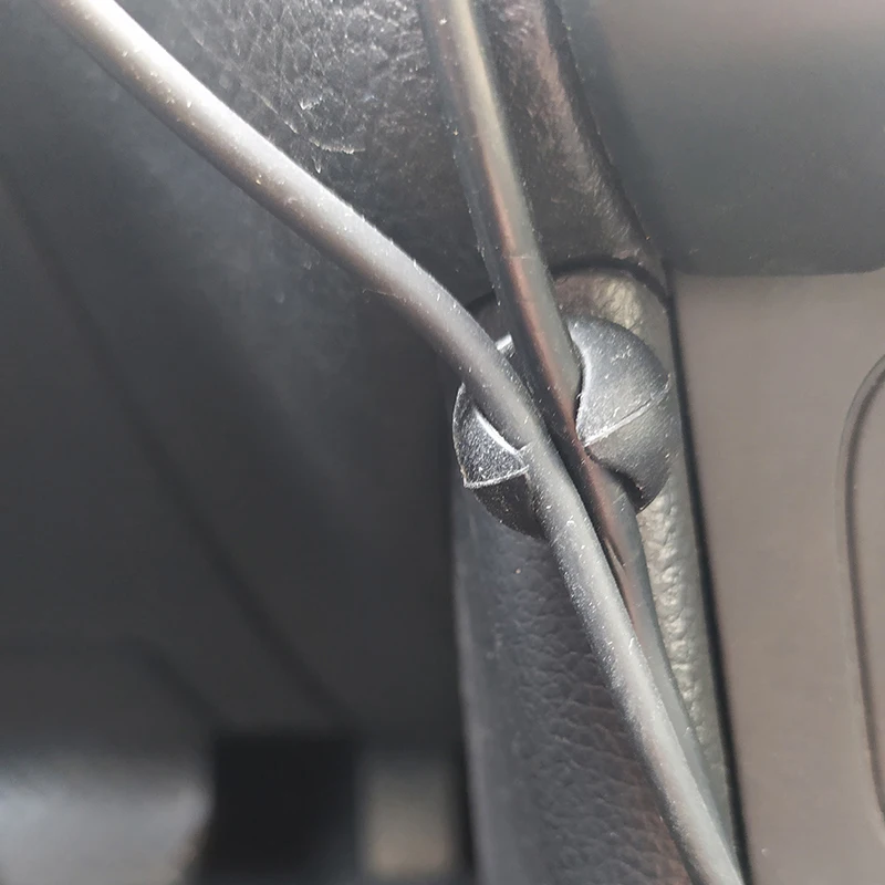 Car Self Adhesive Cable Clip Auto Driving Recorder Wire Management Clamps GPS Data Line Organizer Cord Tie Holder Fixed Clips