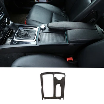

for Mercedes Benz C Class W204 E Class W212 Black Wood Grain Gear Shift Panel Right Driving Handbrake Knob Cover Trim