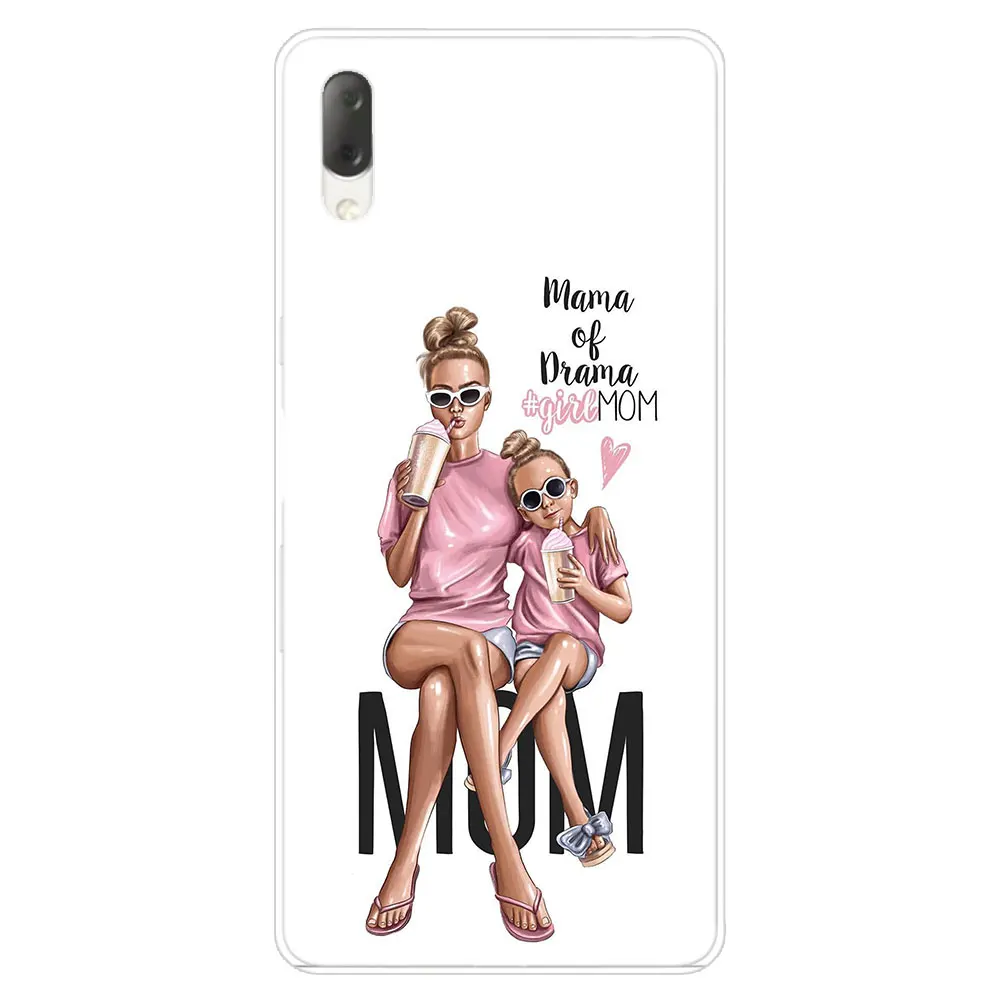 011 Для мам и детей, для девочек и мальчиков жесткий чехол для Sony Xperia L1 L2 L3 X XA XA1 XA2 XA3 ультра 10 плюс E5 XZ XZ1 XZ2 компактный XZ3 XZ5 2 20 крышка - Цвет: 011