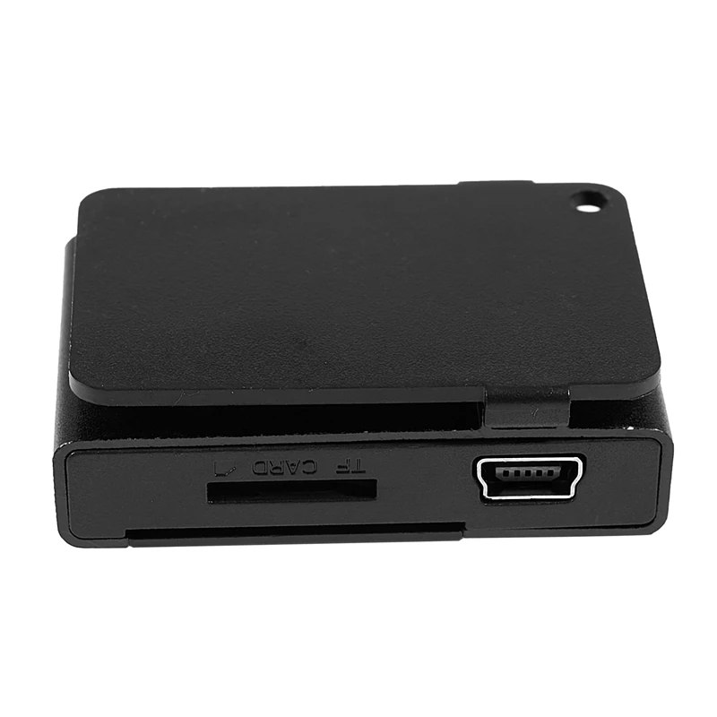 Mini MP3 Player Sport Music Player 16GB SD TF Supported With Clip Headphone USB Cable black