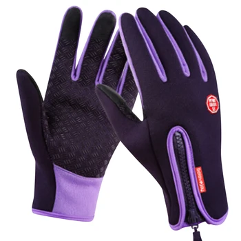 

Waterproof Cycling Gloves Winter Fleece Thermal MTB Bike Gloves Touch Screen Outdoor Camping Hiking Motorcycle Bicycle Gloves