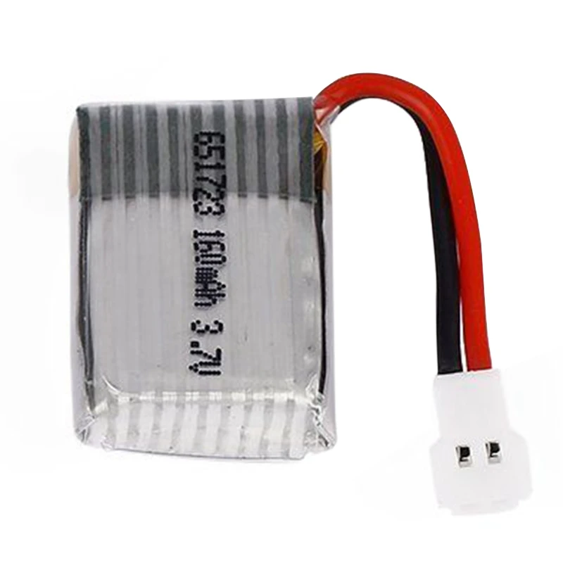 

1 Pc 3.7V 160mah 20C Lipo Battery Model 651723 For FPV RC Molex 51005 Z