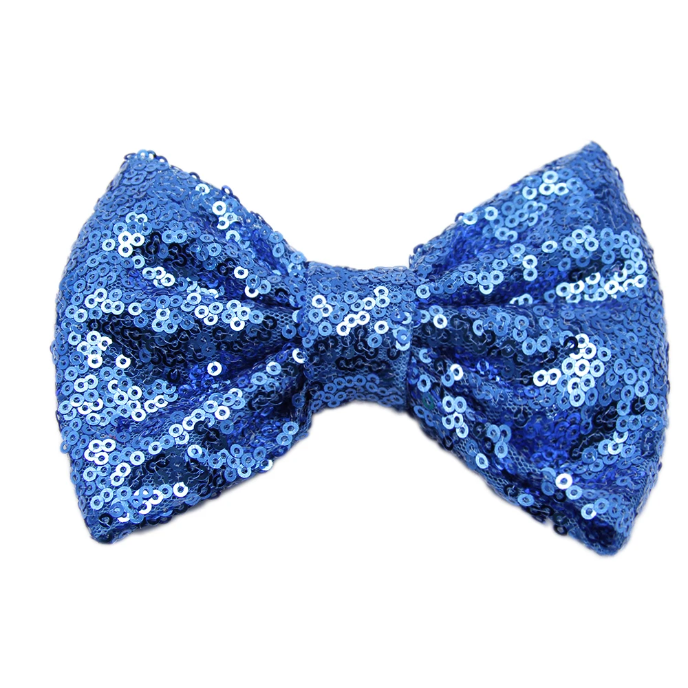 David accessories 5 дюймов Круглая блестка бантом аксессуары для плетения волос, масонское убранство материалы ручной работы для девочек младенцев "сделай сам", 5Yc7965 - Цвет: 1093134016