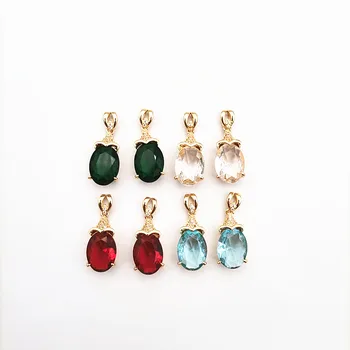 

New arrival! 31x12mm 30pcs Crystal/Cubic Zirconia Oval Charm For Earring DIY parts,Jewelry Accessories Findings & Component