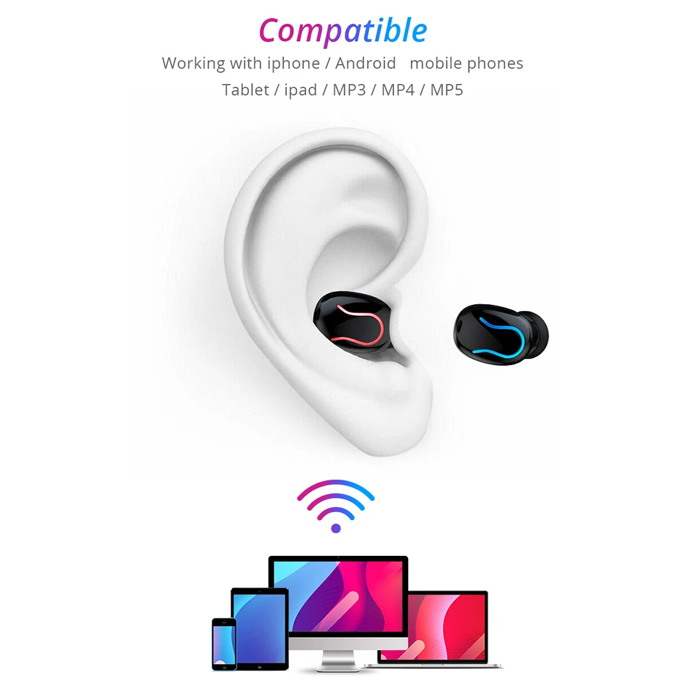 Q82 Bluetooth 5,0 наушники TWS Touch True беспроводные наушники-вкладыши с микрофоном чехол для зарядки